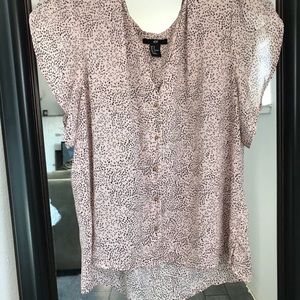 H&M light pink top
